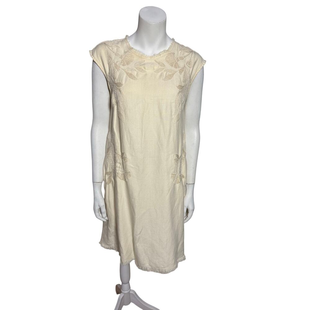 Holding Horses Dress Women's Small Cream Cottage Core